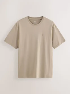 Bleu/Vert/Neutre/Brown - Ajustement régulier - T-shirt 4 Pack