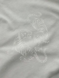 Bleu/Vert/Rose - Ajustement régulier - T-shirt Graphic Imprimé 3 Pack