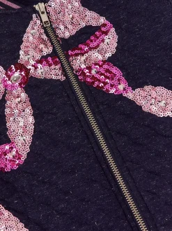 Blouson bomber à nœud à sequins Monsoon