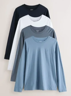 blues - T-shirt à manches longues 4 Pack