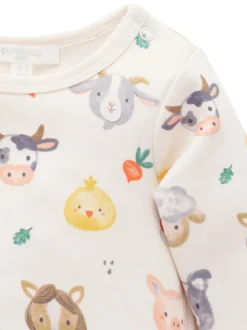 Body épais Purebaby Ferme Friends