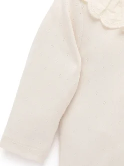 Body Purebaby Volant Pointelle
