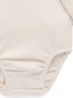 Body Purebaby Volant Pointelle