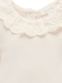 Body Purebaby Volant Pointelle