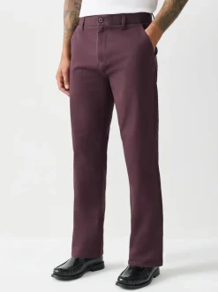 bordeaux - Ajustement droit - Pantalon chino stretch