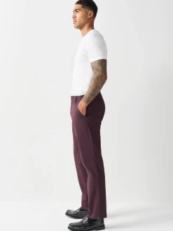 bordeaux - Ajustement droit - Pantalon chino stretch