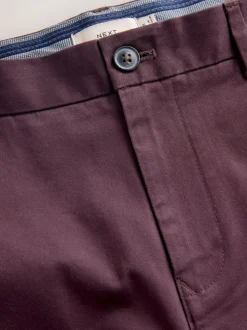 bordeaux - Ajustement droit - Pantalon chino stretch