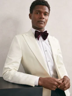 Bordeaux - Nœud papillon Reiss Hike en velours