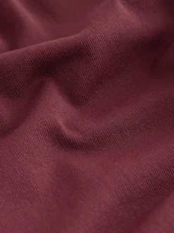 bordeaux - Self Leggings sans coutures à fronces