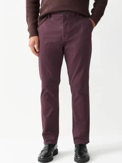bordeaux - Slim Fit (Slim Fit) - Pantalon chino stretch