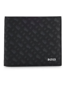 BOSS portefeuille Zair Signature à logo