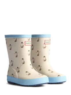 Bottes de pluie Hunter First White Wellington enfant