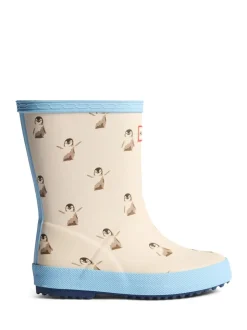 Bottes de pluie Hunter First White Wellington enfant