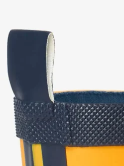 Bottes de pluie Jaune et bleu marine mates