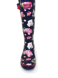 Bottes de pluie Lunar en caoutchouc à motifs fleuris