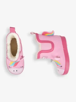 Bottes en caoutchouc JoJo Maman Bébé à doublure confortable en licorne