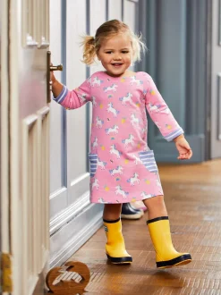 Bottes en caoutchouc Jojo Maman Bébé à bordures contrastées