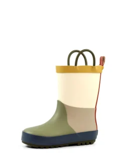 Bottes en caoutchouc Lazy Dogz Bubblegum vertes pour tout-petit