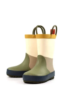 Bottes en caoutchouc Lazy Dogz Bubblegum vertes pour tout-petit