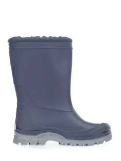 Bottes en caoutchouc Start Rite Mudbuster bleues douillettes avec doublure en polaire