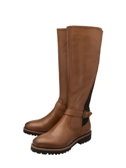 Bottes Lotus hauteur genou en cuir