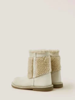 Bottes Monsoon en cuir Borg
