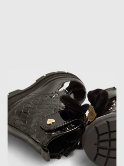 Bottes River Island vernies à Monogram