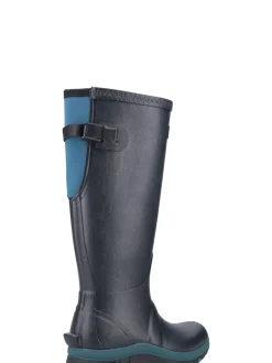 Bottes Wellington Cotswolds Bleu réglables