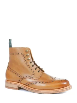 Bottines à cousu Goodyear Jones Bootmaker Baker Street coloris naturel