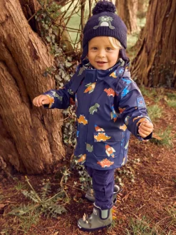 Bottines Jojo Maman Bébé douillettes doublées en dino