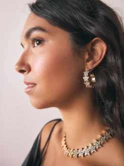 Boucles d’oreilles Rockett St George avec étoile scintillante