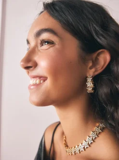 Boucles d’oreilles Rockett St George avec étoile scintillante