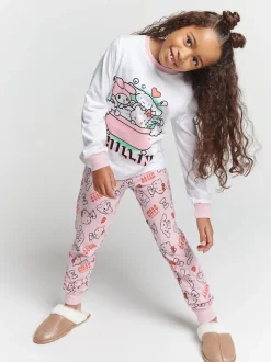 Brand Threads Ensemble pyjama Hello Kitty fille