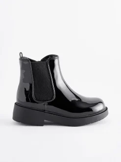 Brevet noir - Chelsea Ankle Boots