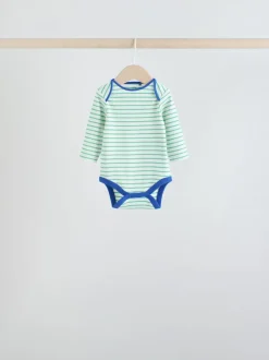 brillant - Lot de 5 bodys à manches longues pour bébé