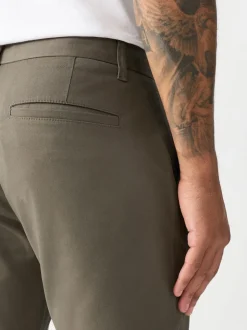 Brun clair - Skinny Fit (Skinny Fit) - Pantalon chino stretch