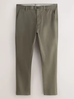 Brun clair - Skinny Fit (Skinny Fit) - Pantalon chino stretch