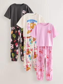 Brunch Club - Lot de 3 joggings de pyjama (3-16ans)