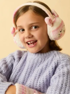 Cache-oreilles Angels By Accessorize en maille lapin fille