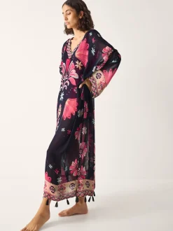 Caftan Monsoon Abbie Imprimé Fleuri
