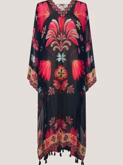 Caftan Monsoon Abbie Imprimé Fleuri