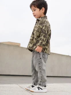 Camouflage - Ensemble 2surchemise et t-shirt Camoflauge (3mois-7ans)