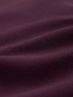 Canard rouge bordeaux - Polo Manches courtes Pique