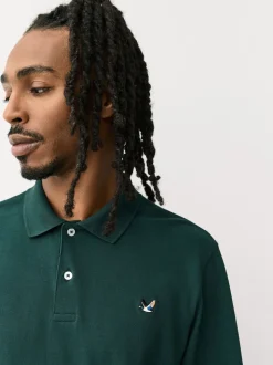 Canard vert - Polo en piqué