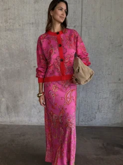 Cardigan Never Fully Dressed Motif paisley Oslo