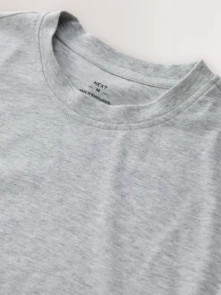 Carreaux gris/rouge bordeaux - Pyjama confortable à manches courtes Motionflex