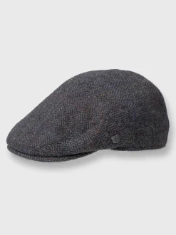 Casquette plate traditionnelle Brook Taverner Harris Tweed®