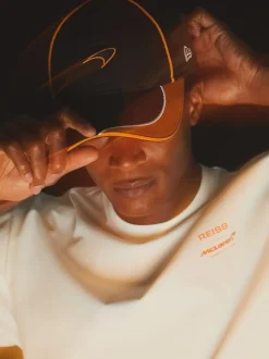 Casquette Reiss Vingt McLaren F1 Team Speedmark délavée coupe unisexe