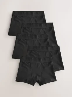 Ceinture Noir - Lot de 5 boxers (1.5-16ans)