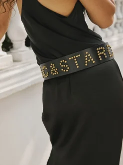 Ceinture épaisse cloutée Rockett St George en cuir Magic and Star Dust